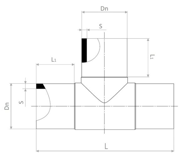 T-RØR SDR 17, PE 100 - Bilde 2