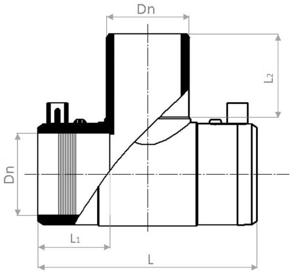 ELEKTRO T-RØR , PE 100 - Bilde 2